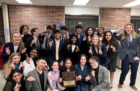 MNHS Forensics - District Champs!