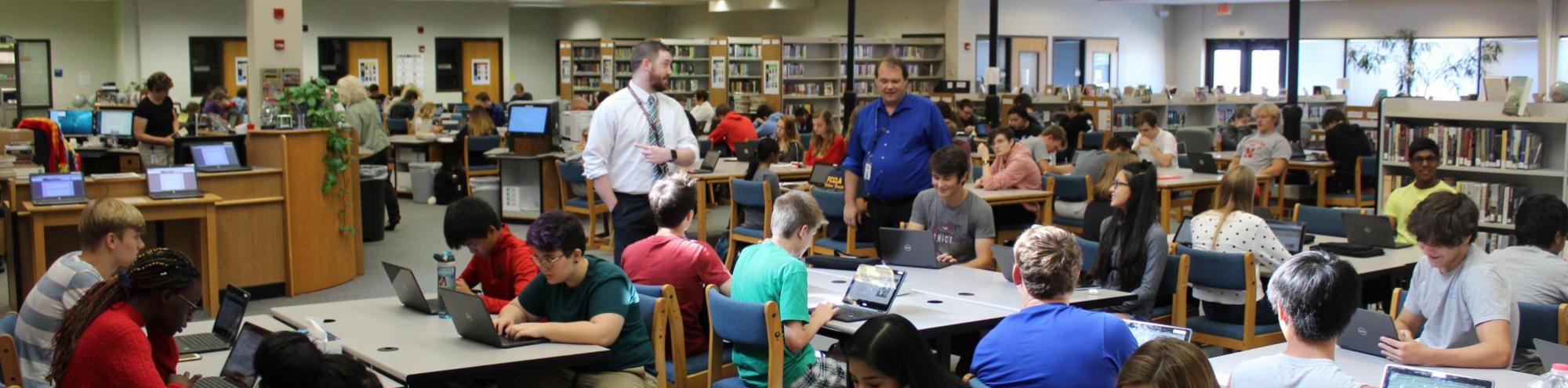 Library Students